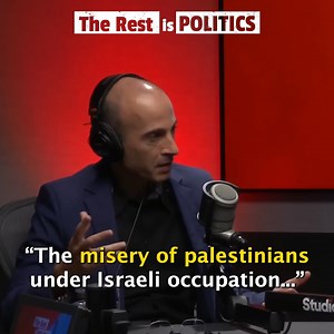 Can Hamas' horrific violence incentivize peace? Will it alleviate the misery of Palestinians under Israeli occupation? Obviously not. There is no calculus for who is suffering more – only for what it's still possible to do in the future to reach reconciliation. This is what all sides should focus on. Watch the full interview on The Rest is Politics about the Israel-Hamas war: bit.ly/YNHTRIP Recorded on 14 October 2023, and available in audio on all podcasting platforms. | Yuval Noah Harari