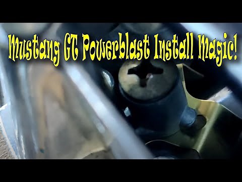 S3 E11 - DAY 645 part 1 - How to install Thompson PBP H-1 powerblast plate - 1965 Mustang GT A Code
