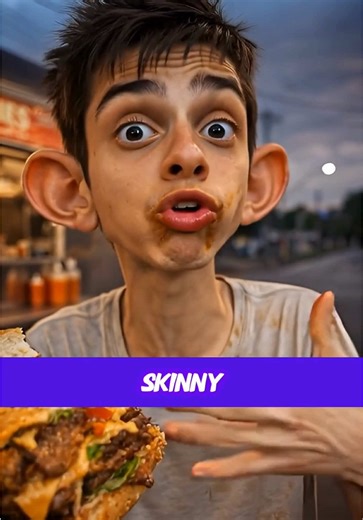 Der Typ isst wie 4 Leute… und bleibt trotzdem ein Strich. 💀 Kennst du so einen „Spargeltarzan“?😂 ➡️ Folge für tägliche Storytimes. #alltag #lustig #burger #fakten #fürdich