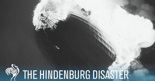 Hindenburg Disaster: Real Zeppelin Explosion Footage (1937) | British Pathé