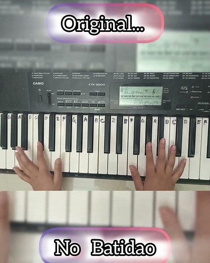 NO BATIDAO ZXKAI| Easy Piano Tutorial for Beginner's | #pianocover #pianotutorial #trending #viral