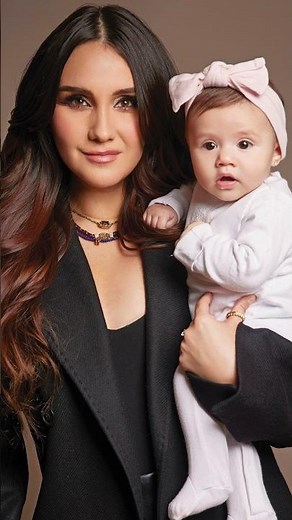 Dulce María reveals the face of her second daughter Ana Fernanda for the first time