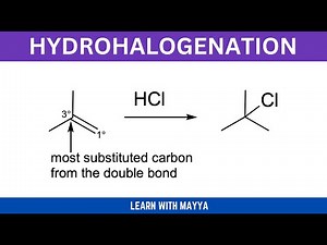 Addition Of Hydrogen Halides To Alkenes (Hydrohalogenation)| Product, Mechanism, Rearrangements