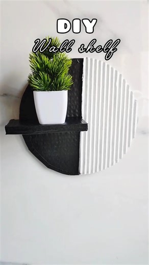 DIY wall shelf idea #sorts #wallshelf