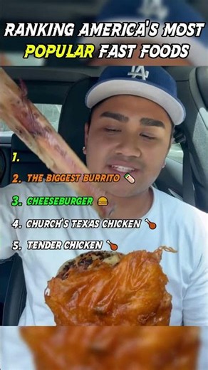 Ranking America's Most Popular Fast Foods #top5 #food