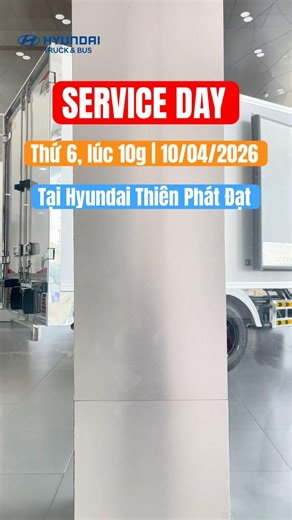 Doanh nghiệp cần chăm xe thì nên tham dự ngay chương trình này đấy #hyundaithienphatdat #serviceday
