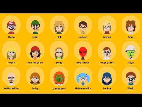 Tomodachi Life: Living the Dream - All Characters (HD)