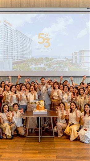 On 9 September 2025, we proudly marked a milestone in the story of Amari Pattaya: our 53rd anniversary. For more than five decades, Amari Pattaya has been a beacon of Thai hospitality, shaped by dedicated colleagues and the trust of our guests. Thank you to our guests, partners and community for being part of the journey. เมื่อวันที่ 9 กันยายน 2568 อมารี พัทยา ฉลองครบรอบ 53 ปี ตลอดกว่า 5 ทศวรรษที่ผ่านมา เรามุ่งมั่นส่งต่อการต้อนรับแบบไทยด้วยหัวใจ หล่อหลอมด้วยความทุ่มเทของสมาชิกครอบครัวอมารี และคว