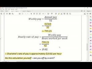 How to Calculate Wages and Salaries - The Basics