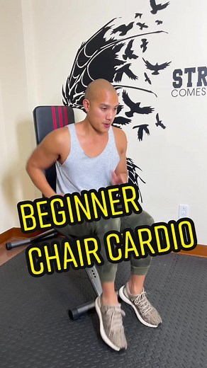 Low-Impact Chair Cardio Workout for Beginners