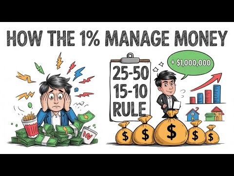 How To Manage Your Money Like The 1% (The 25/50/15/10 Rule)