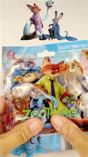 Zootopia Blind Box Opening! Who is it?🦊🐰 #zootopia #disney #unboxing #shorts #blindbox #mysteryminis