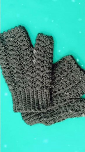 How to Crochet Easy Fingerless Gloves Mitts DIY Tutorial Pattern for Easy and Quick Gifts #gloves