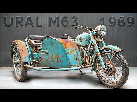 Man Restores Abandoned 55-Years-Old Sidecar Motorcycle