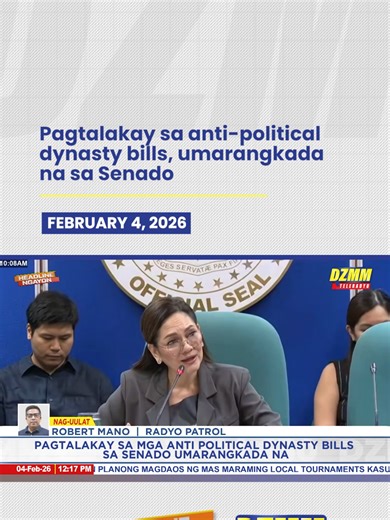 Sinabi sa pagdinig ni Atty. Christian Monsod na panukalang 4th Degree of Consanguinity ang dapat isabatas kung saan kapag may kamag-anak sa gobyerno, hindi na umano pwedeng tumakbo. | via Robert Mano Maging una sa balita at public service, follow na sa DZMM Teleradyo TikTok account. #DZMM #DZMMTeleradyo #NewsPH