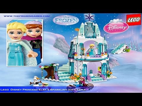 ♥ Lego Frozen Lego Elsa Ice Palace 41062 Elsa Anna and Olaf Frozen Lego Play ♥