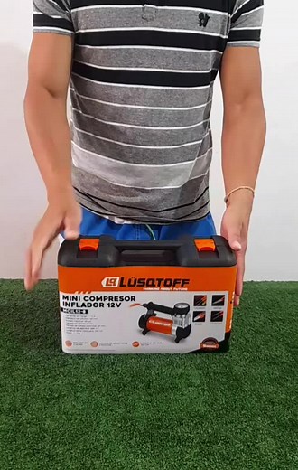 MINI COMPRESOR LUSQTOFF 12V: Potente y Silencioso