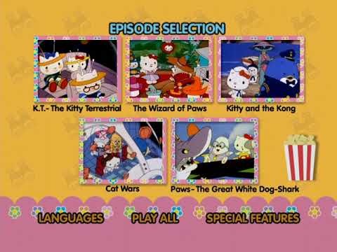 Hello Kitty Goes to the Movies DVD Menu