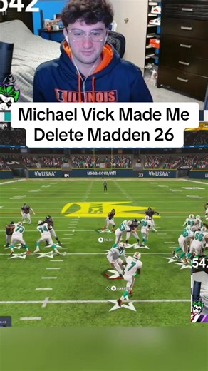 Michael Vick Made Me Delete Madden 26… #madden #madden26 #maddenclips #maddengameplay #collegefootball26