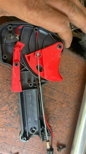 How to Install Large and Small Handle Springs on a Brush Cutter