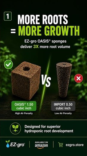 Why OASIS Grow Sponges Are Better for AeroGarden Seed Pods