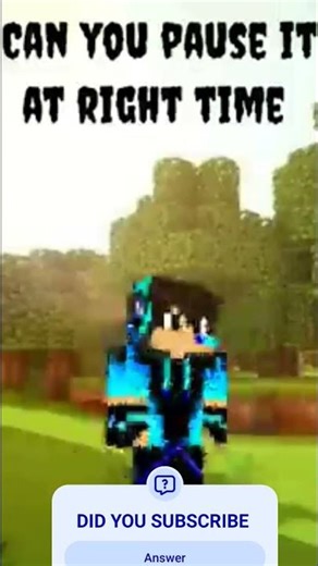 Minecraft Pause Challenge is CHAOS! 🔥#shorts