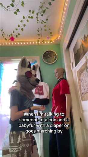 Stinky... #furry #furrytrash #furryconvention | babyfur