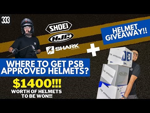 WHERE TO BUY YOUR PSB APPROVED HELMET? | HELMET GIVEAWAY !!!