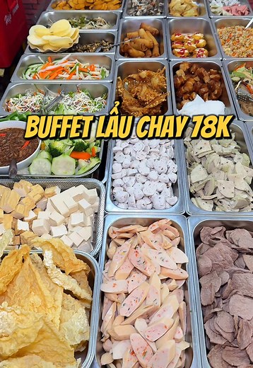 Buffet chay Đà Nẵng với hơn 30 món ngon