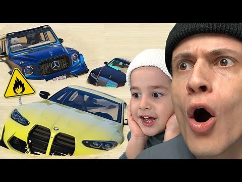 დანი აგროვებს მიტოვებულ სპორტულ მანქანებს GTA5 ში !! @Dannyzarkua