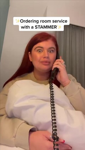 3.8K views · 71 reactions | Ordering room service with a stammer can...