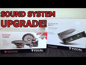 Installing Focal 2 Way Component Speakers & Focal iBus 2.1 Sub/Amp