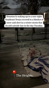 The heaviest snow and sleet is likely to fall across Houston through 9 or 10 a.m. Snow will likely set up in bands, meaning heavy snowfalls could be broken up by lighter ones. Road travel should be avoided Tuesday morning, if possible. https://trib.al/yEB4aUf | Houston Chronicle