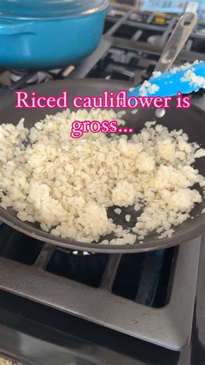 THIS is how to make frozen riced cauliflower taste good!! 1) Season it. 2) Pre-cook itIt’s that simple! What do you use riced cauliflower for? Recipes on our blog: www.SimpleFunKeto.com #ricedcauliflower #cookingtips #ketocooking #healthycooking #simplefunketo #ketodad #ketobossbabe | The Keto Dad