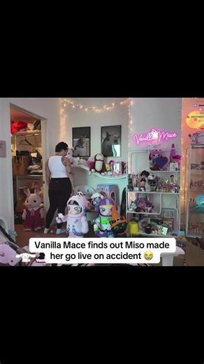 Vanilla Mace finds out Miso accidentally made her go live