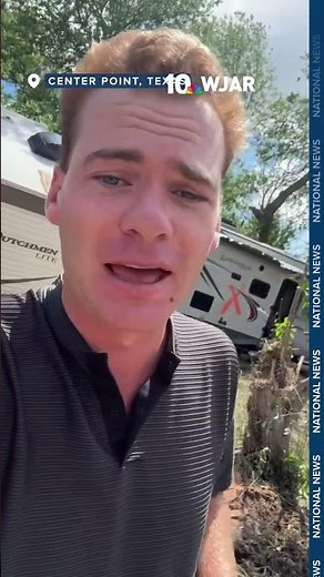 Floodwaters sweep through RV park in Texas Hill Country