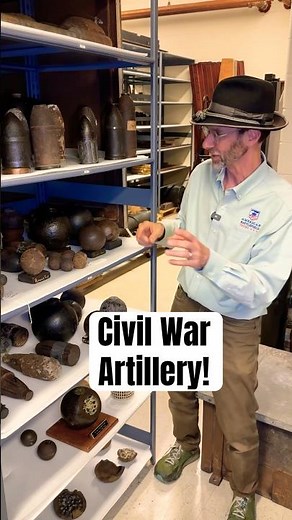 Artillery Shells from the Civil War