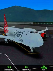 Fly out of Hong Kong Airport (VHHH) Landing in Guangzhou Baiyun Airport (ZGGG) #rfs #rfsflightsimulator #capcut #fyp #rfscambodai #rfsonline #rfs
