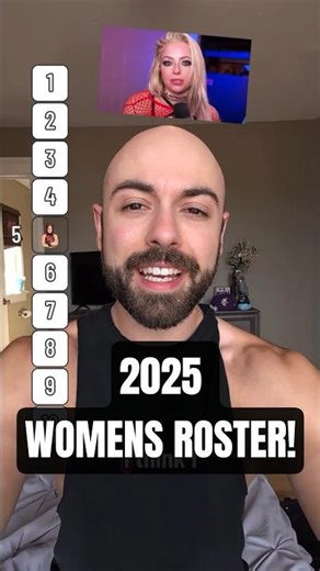Blind Ranking #WWE WOMENS ROSTER! (2025)