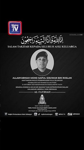 Kakitangan MPHS meninggal dunia ketika berbasikal