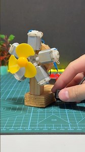 DIY Electric Engine Model Aircraft Motor #tech #electric #shorts #airplane #dcmotor