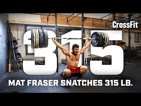 Mat Fraser snatches 315 lb.