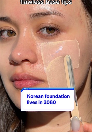 Spatula Foundation for a Flawless Korean Makeup Look