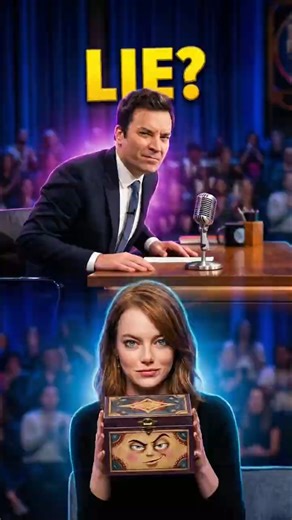 Did Emma Stone fool Jimmy Fallon? 🤣 #fallontonight