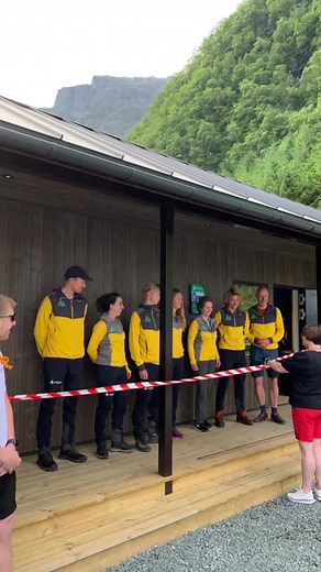 Hornelen Via Ferrata was officially opened today by the mayer 🎉This Via Ferrata on Hornelen, Europe’s highest sea cliff, has been a dream of our CEO Rogier for a long time. Creating a reason to come to Bremanger and spin-off for the whole tourism business in the region, shops etc After 9 years of hard work and persistence the day is here. The first guests are in the wall as we speak. Thank you to everyone that contributed to this project: Bremanger kommune FjordKysten og Sunnfjord Knutholmen an