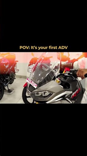 POV: Your First ADV Bike Just Arrived 🔥 #adventure #bike #rtx300 #rtx300bto