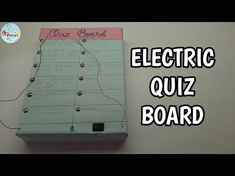Electric Quiz Board || AG Mix Arnav Gupta || Cheapest Science Project