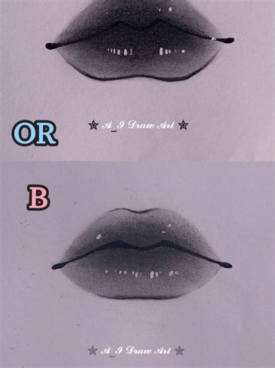 Choosing the Best Lip Drawing Technique