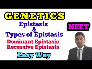 #GENETICS#Epistasis and types of Epistasis (Easy Way) NEET