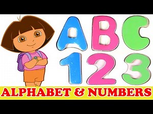 Learn Alphabet and Numbers with Dora the Explorer